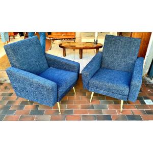 Pair Of 50s Armchairs